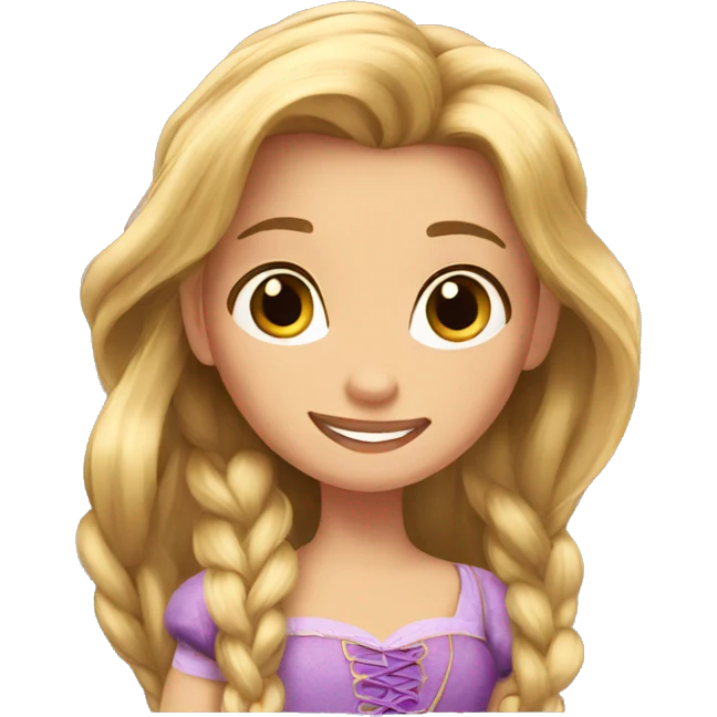 rapunzel emoji