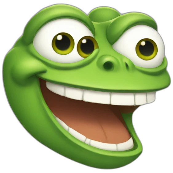 pepe laughing emoji