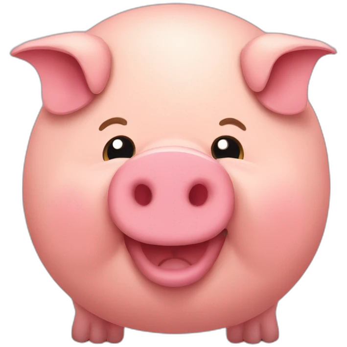 big fat pig emoji