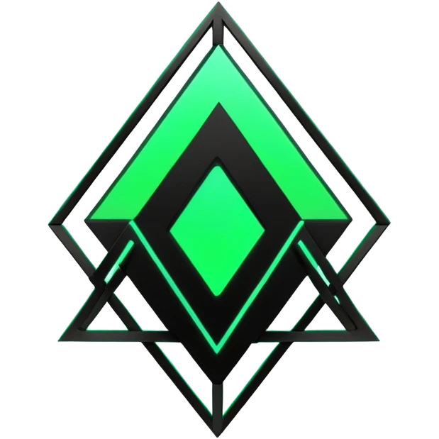  Black And Green Cyber Aesthetic Deco emoji