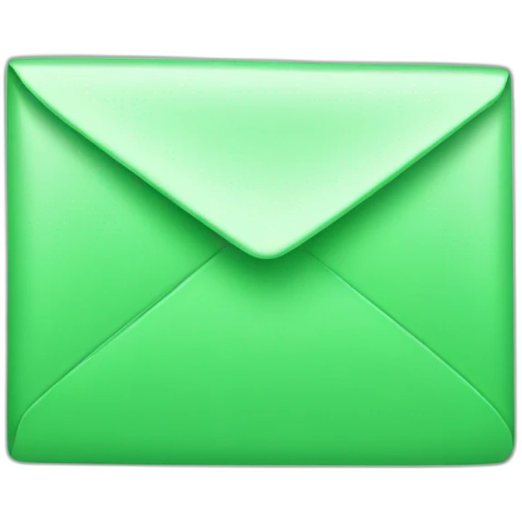 M LETTER green emoji
