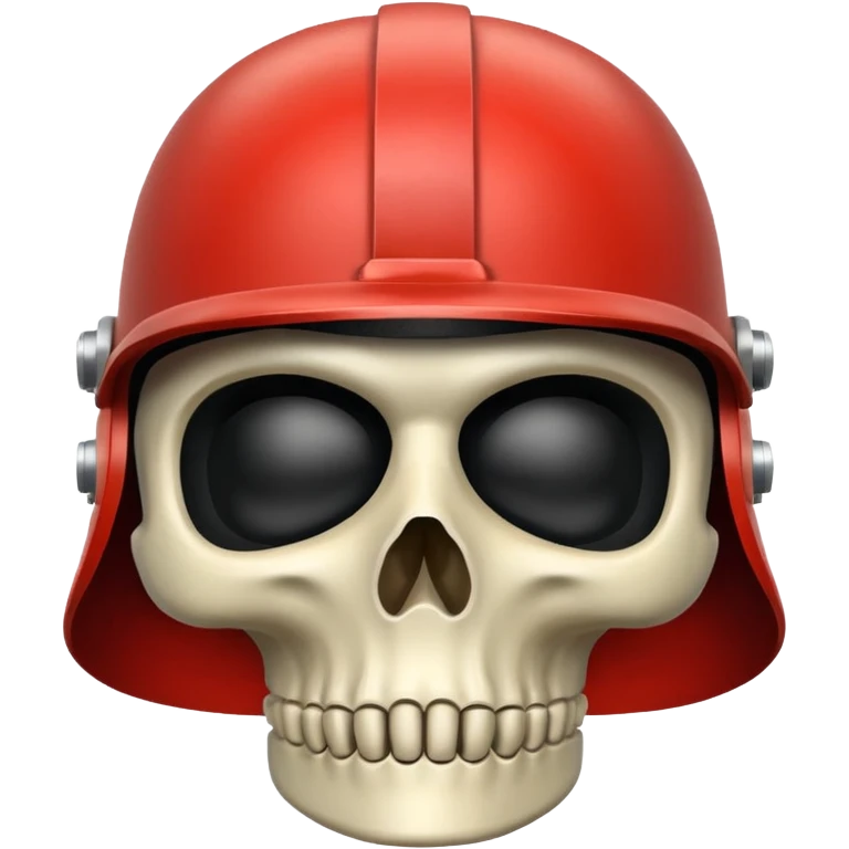 bone helmet emoji