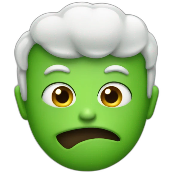 Booger emoji