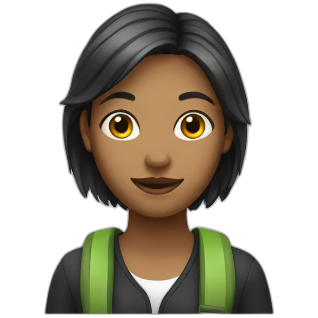 female student emoji