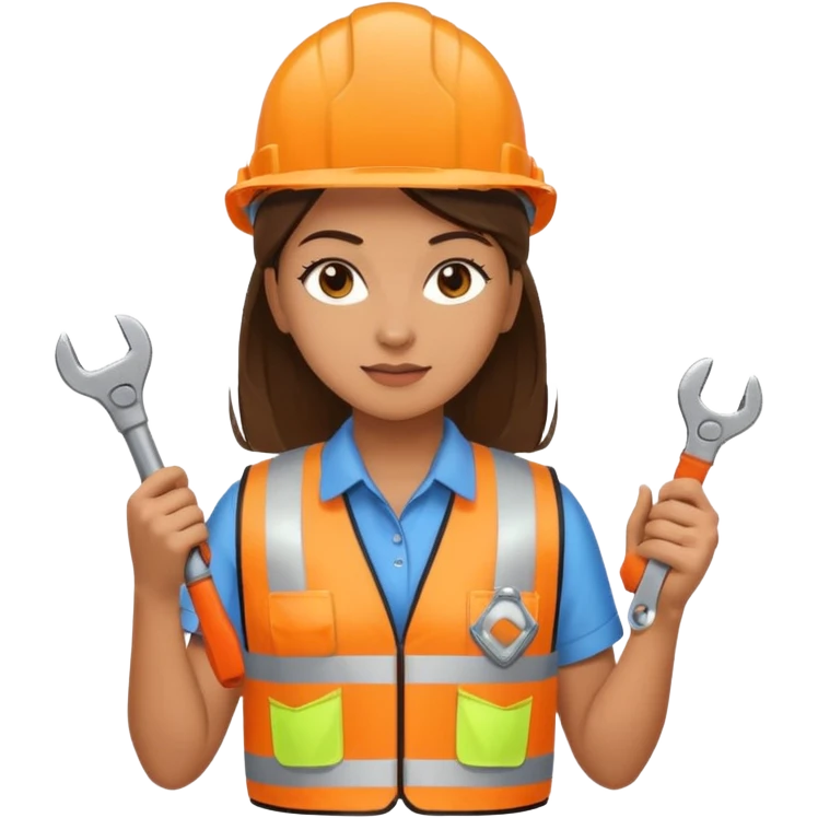 City Maintenance Worker woman emoji