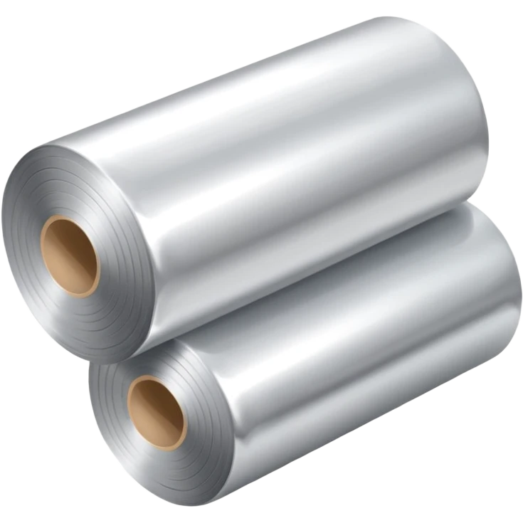  3silver foil roll pack emoji
