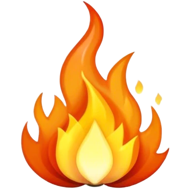 Small Flame  emoji