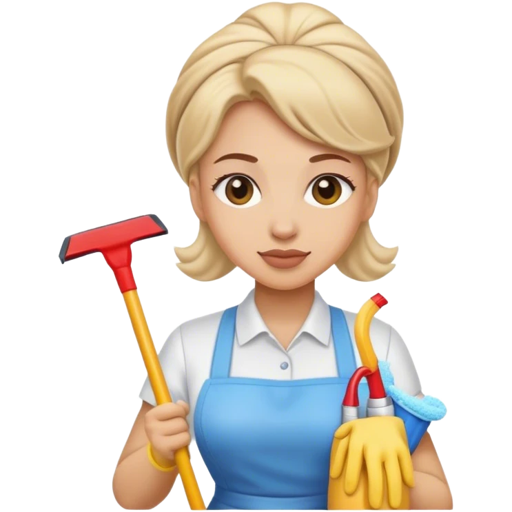 уборщица emoji