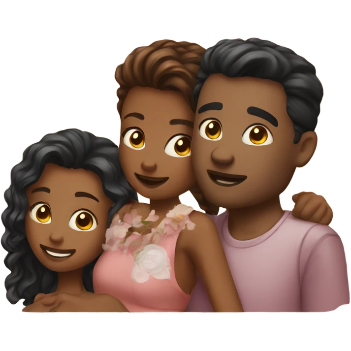 Two couples  emoji