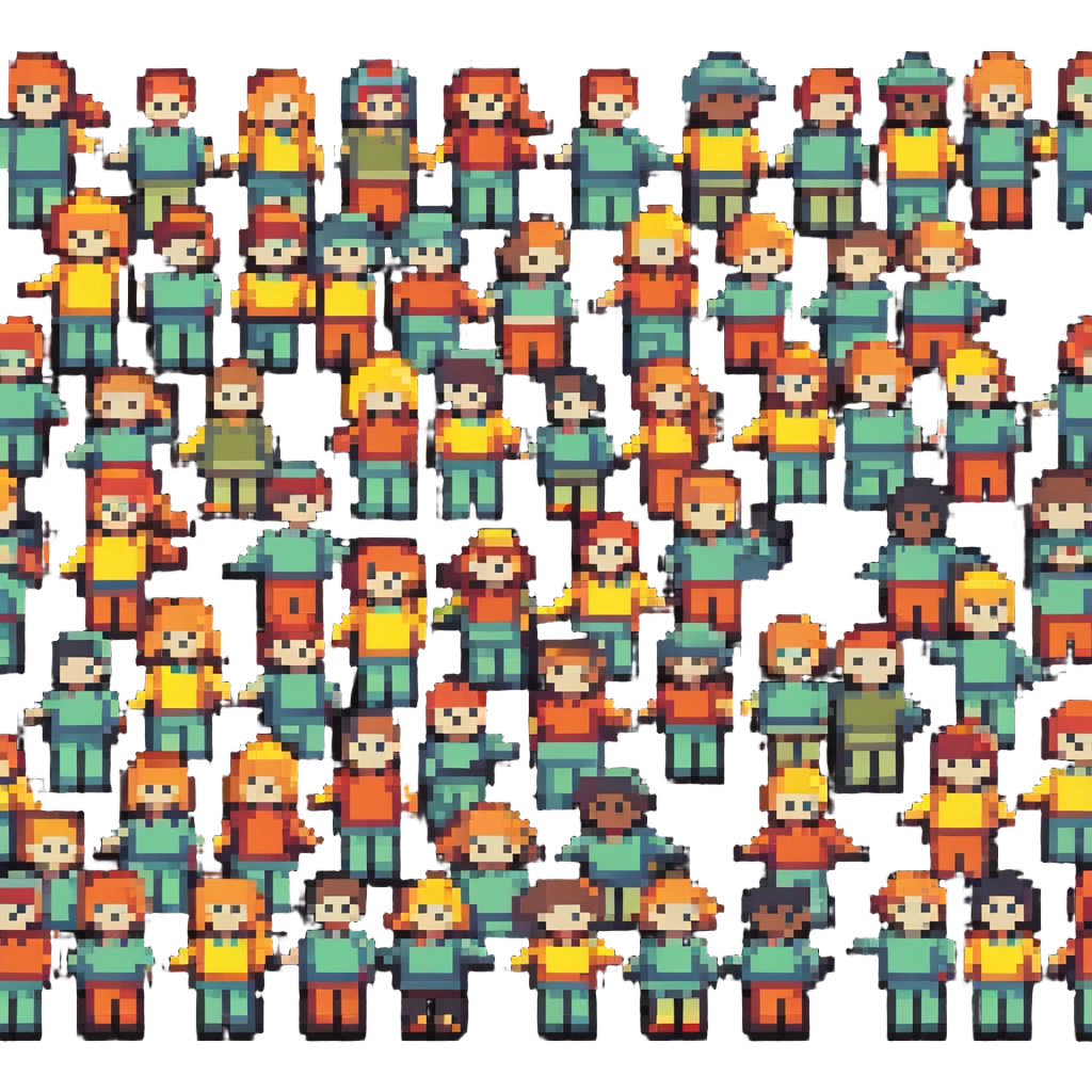 The Goonies group of kids, adventure movie characters emoji