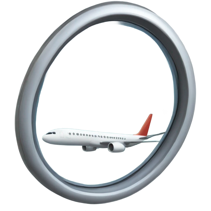 Airplane window emoji