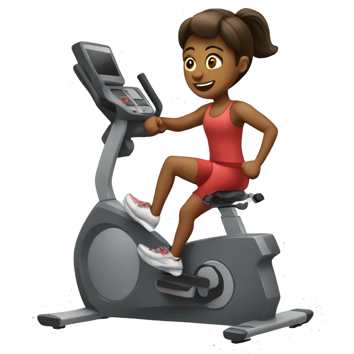 Cardio training emoji