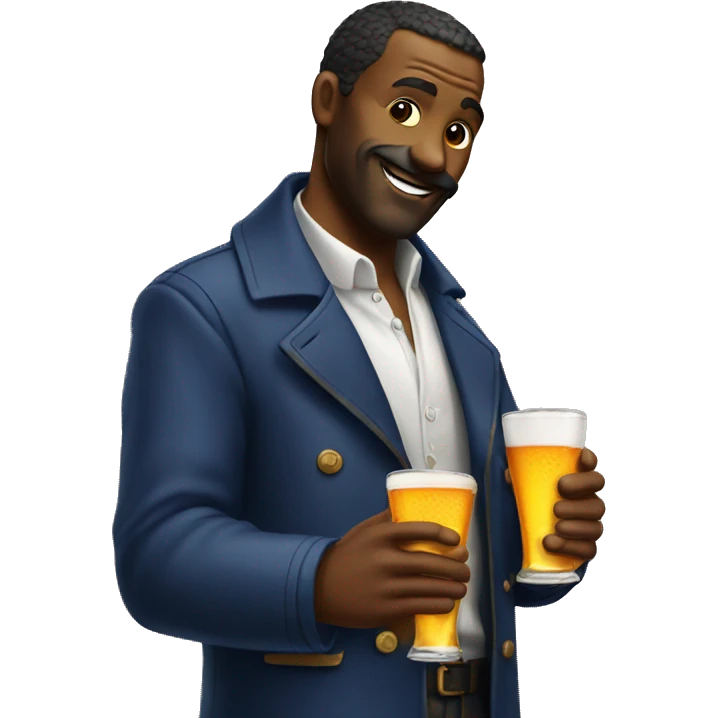 Men drinking ricard emoji