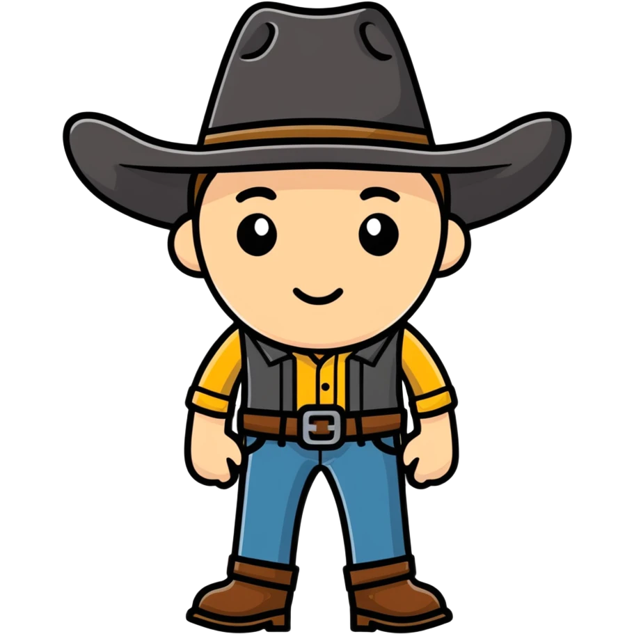 Me with cowboy hat  emoji