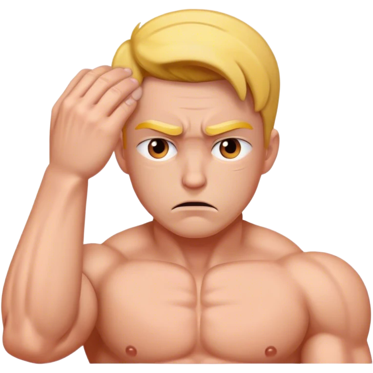 muscle strain emoji