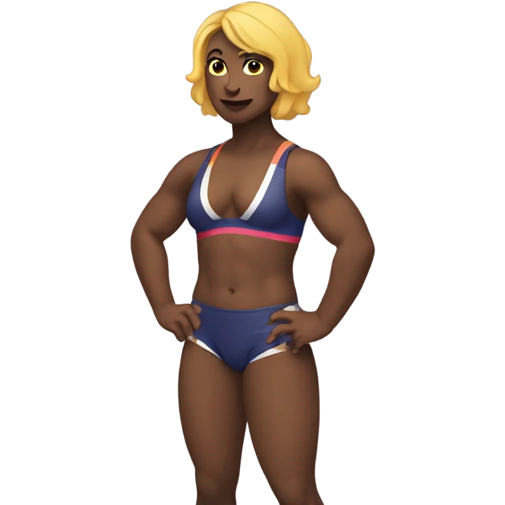 lesbian wrestlers emoji