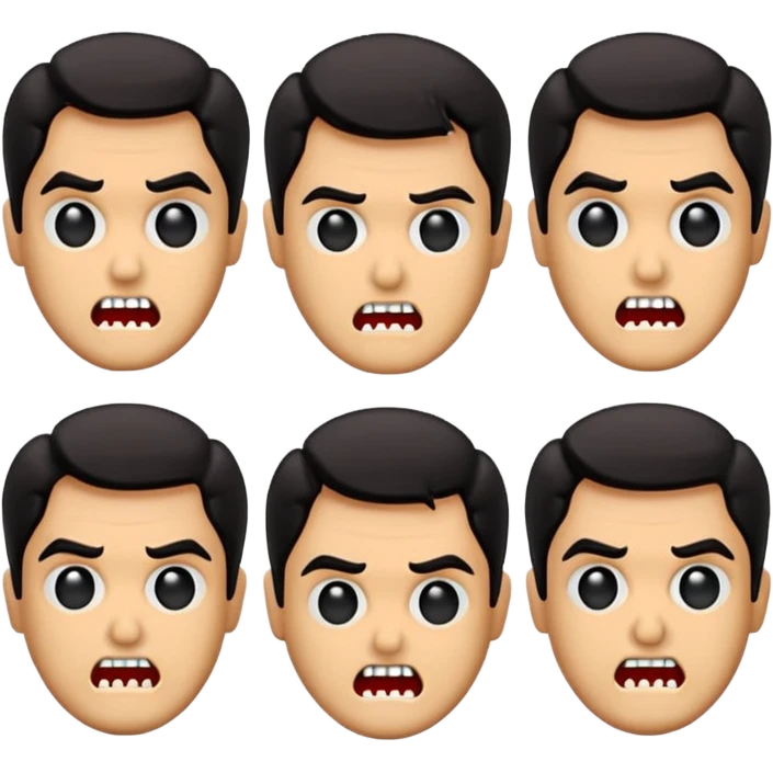 GENERAME  4  ICONOS individuales  TIPO EMOJI SILUETEADOS SIN FONDO   ESTILO RETRO OCHENTERO CON LA TEMATICA DE LA PELICULA  The Evil Dead (Posesión infernal) emoji