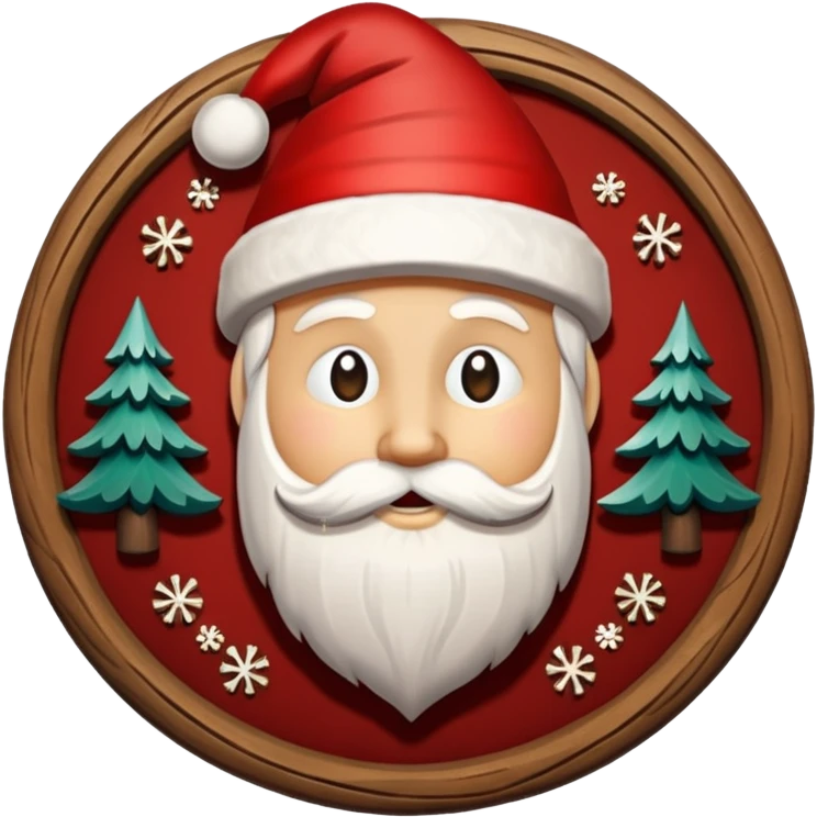 chrismas wood  emoji