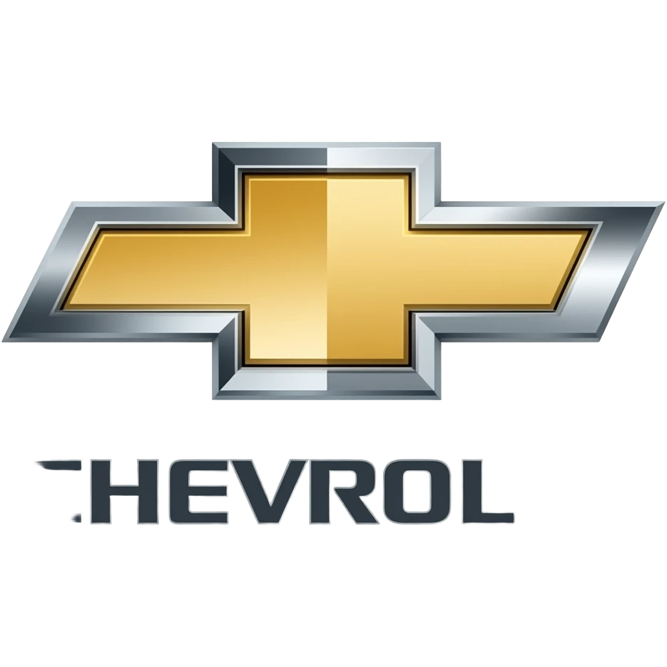 Chevy logo gold emoji