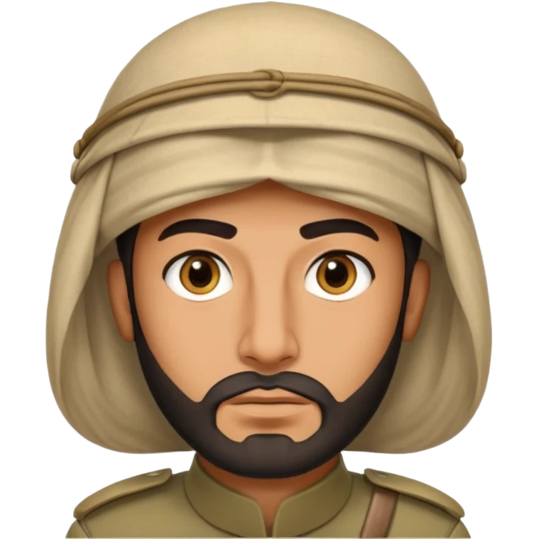 Arab 1984 soldier face emoji