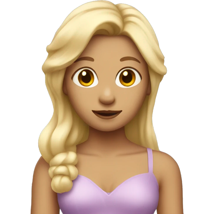 Fairy with blonde hair emoji