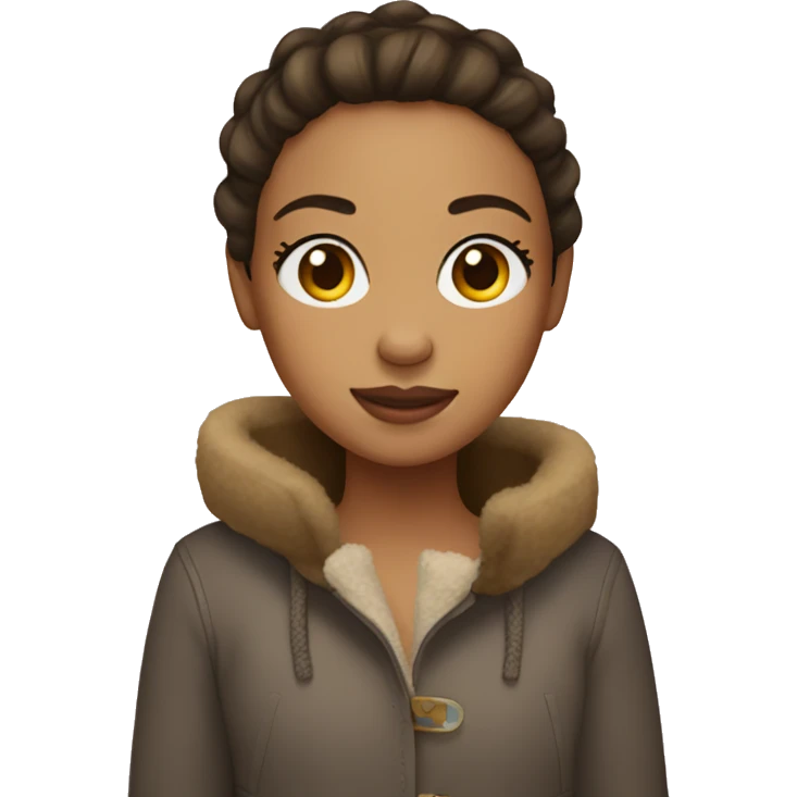 Girl wearing uggs  emoji