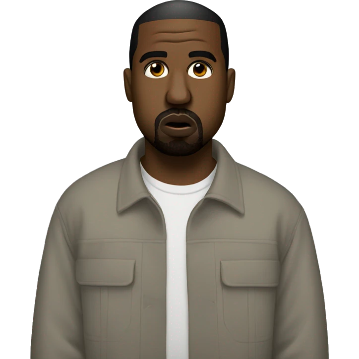 Kanye west silent emoji