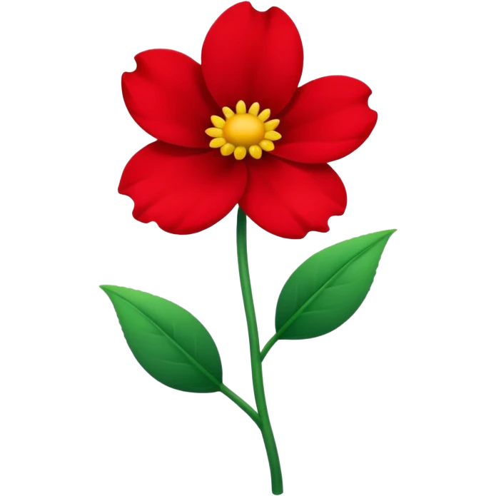 single flower emoji