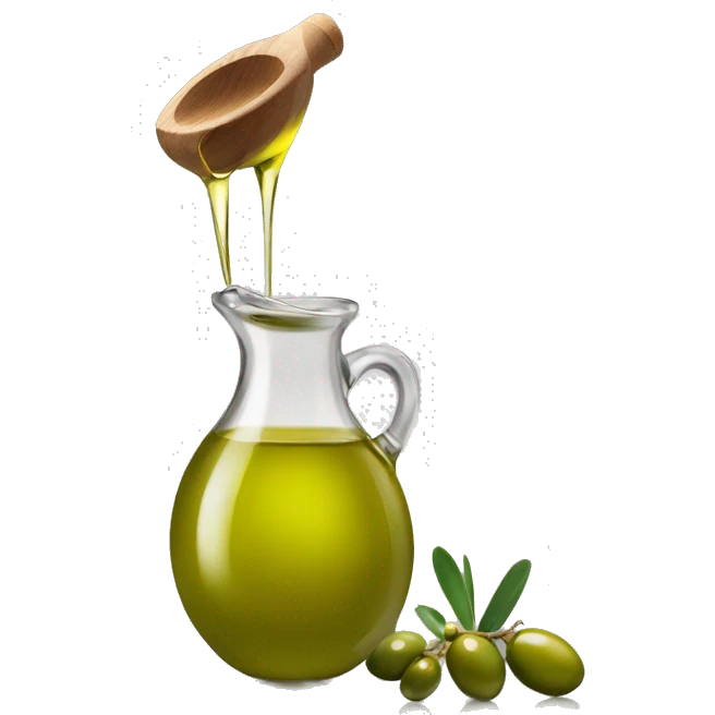pouring olive oil from a spoon emoji