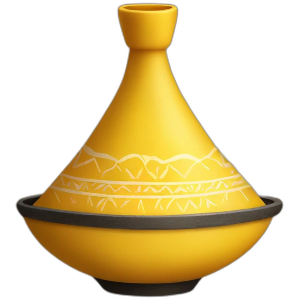 yellow open tajine emoji