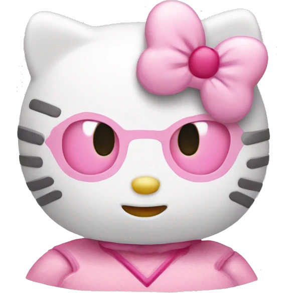 pink hello kitty  emoji