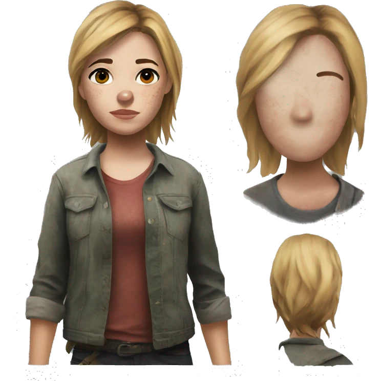 Ellie Williams from The Last Of Us emoji