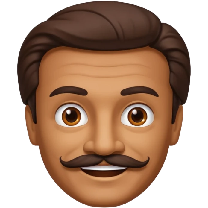Rajnikant face emoji