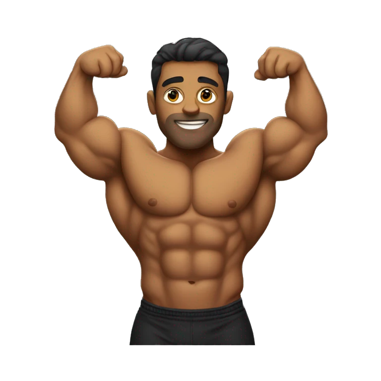 Bodybuilder emoji
