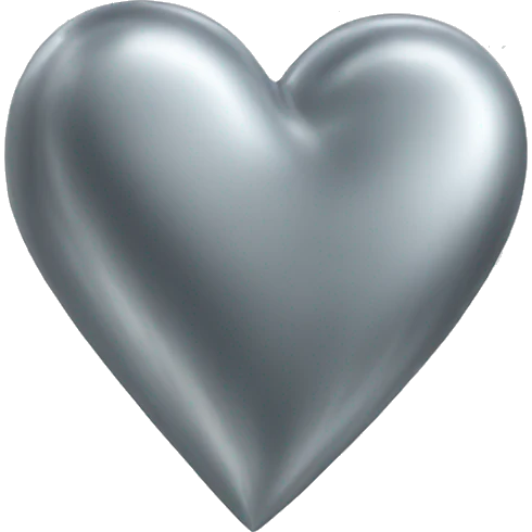 titanium heart emoji