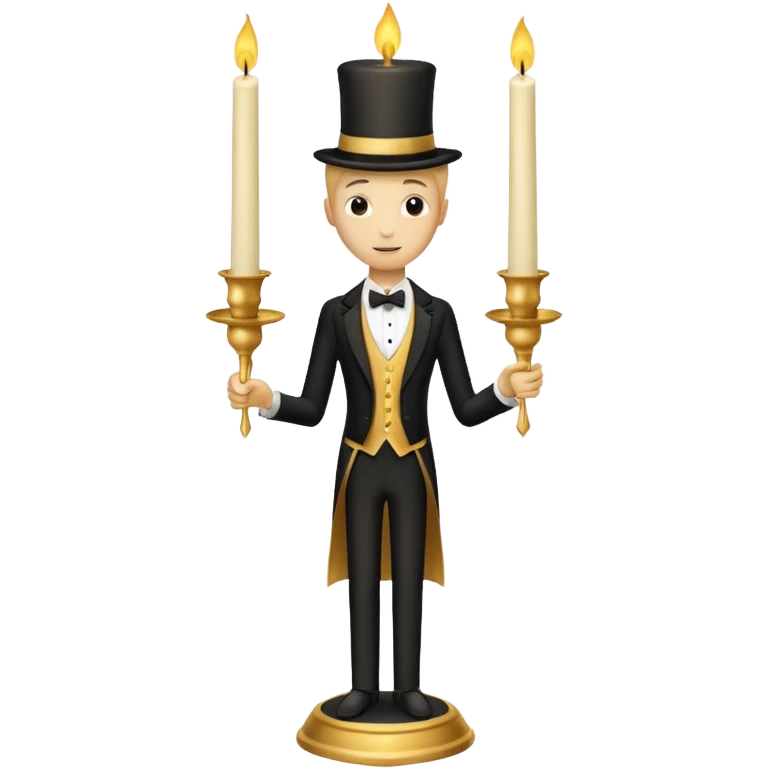 Character in Beauty and the Beast: Candlestick Butler Lumia emoji