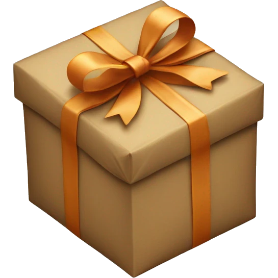 Two gift packages emoji