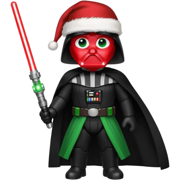 Darth Vader Santa  emoji