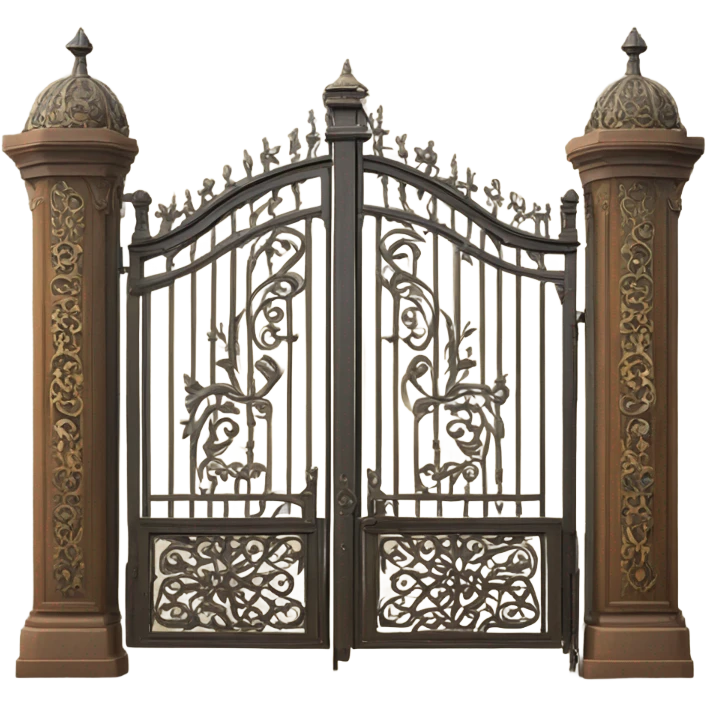 fancy gate emoji