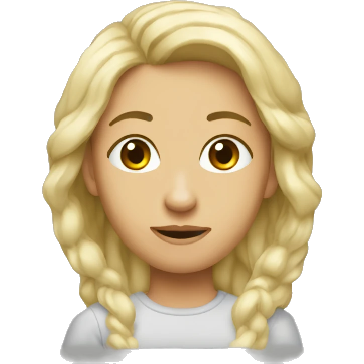 Модель на подиуме emoji