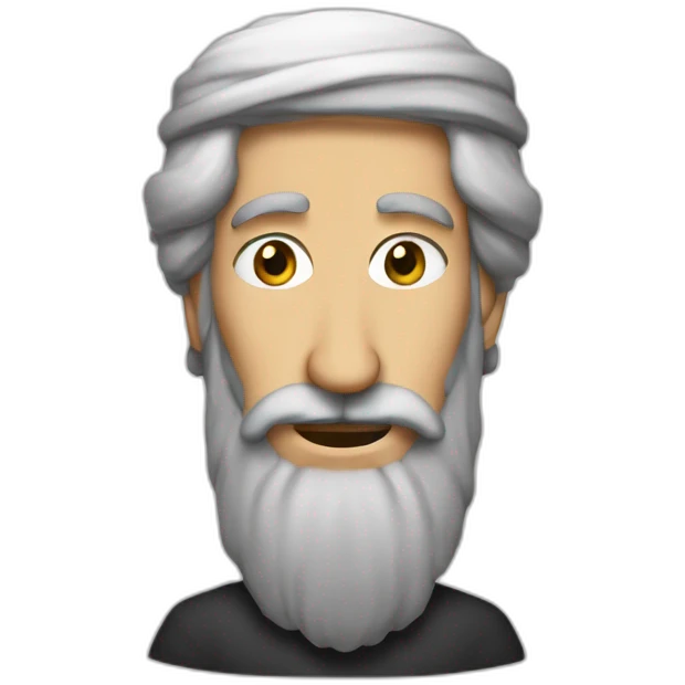 Ben Laden avec des yeux en forme de cœur  emoji
