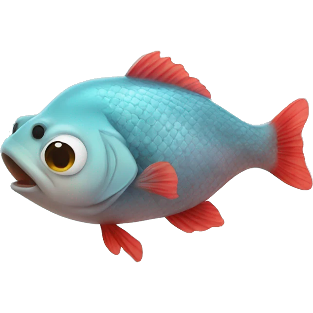 fish blowing a kiss emoji