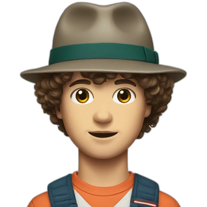 Stranger things dustin emoji