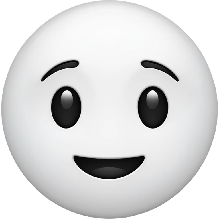 Aesthetic black and white emoji emoji