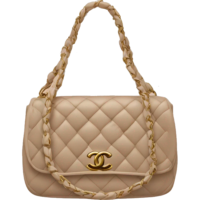 Chanel handbag emoji