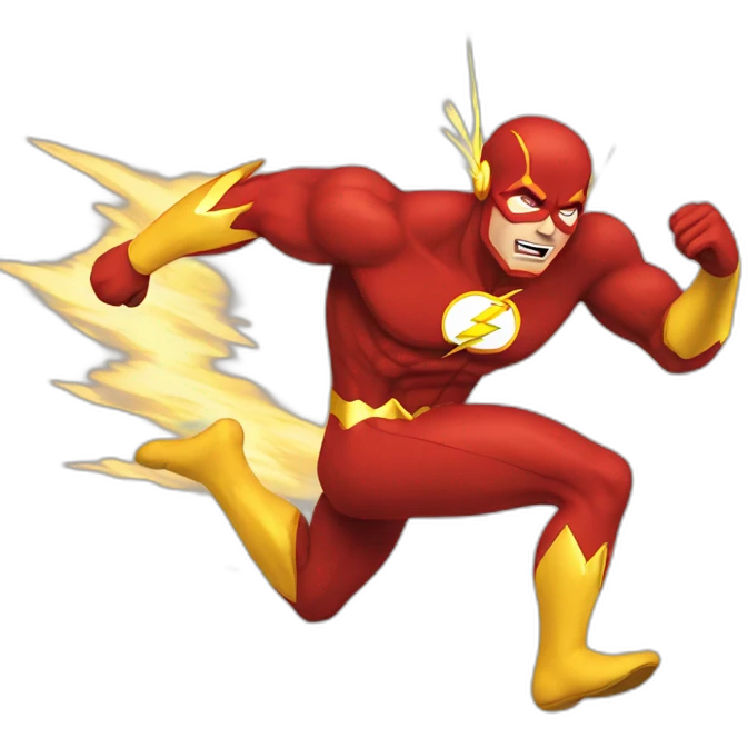 Flash corriendo emoji
