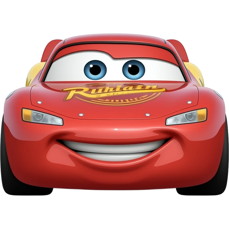 Team Lightning McQueen can’t be happy right now emoji