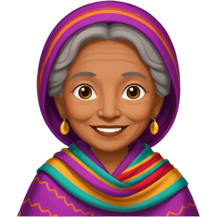 Mexican old woman emoji