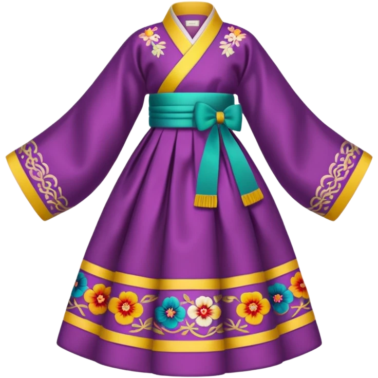 Hanbok with no human just the dress emoji