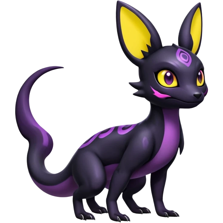 Salandit-Noibat-Umbreon-Hybrid (Full body) emoji